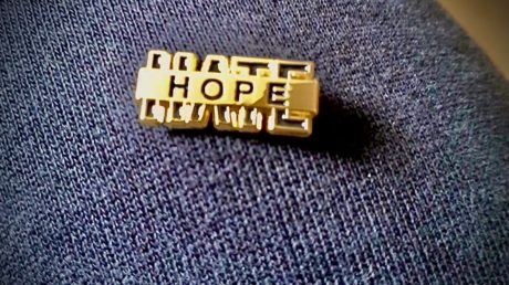 HOPE hate badge