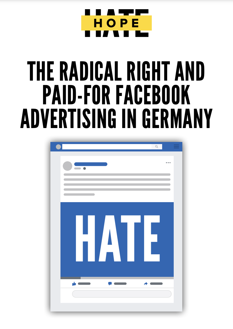 THE RADICAL RIGHT AND PAID-FOR FACEBOOK ADVERTISING IN GERMANY