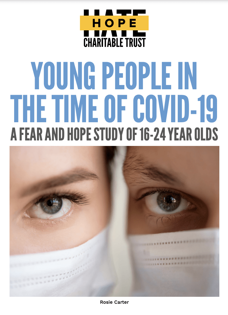 Cover "Young People in the Time of Covid"