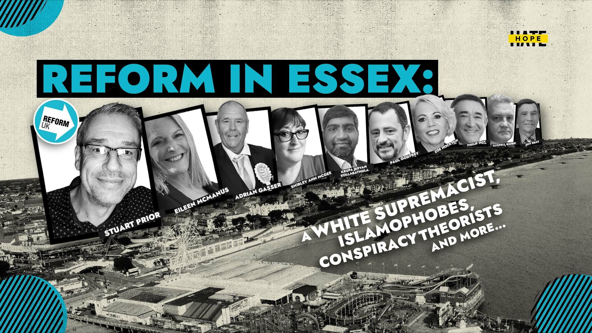 A white supremacist is standing for Reform in Essex – HOPE not hate