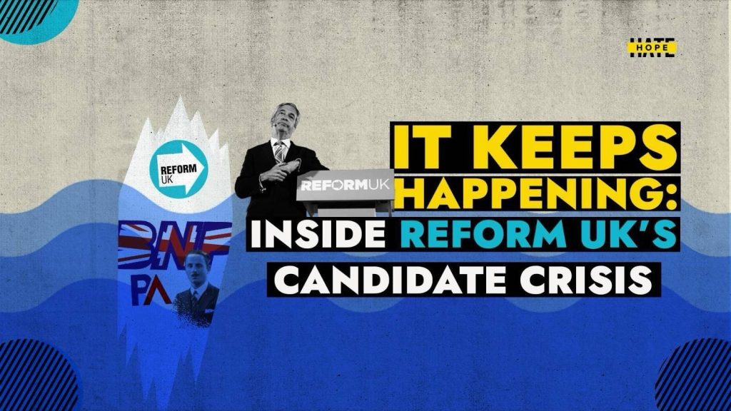 60 reasons (and counting) to not vote Reform on May 7th