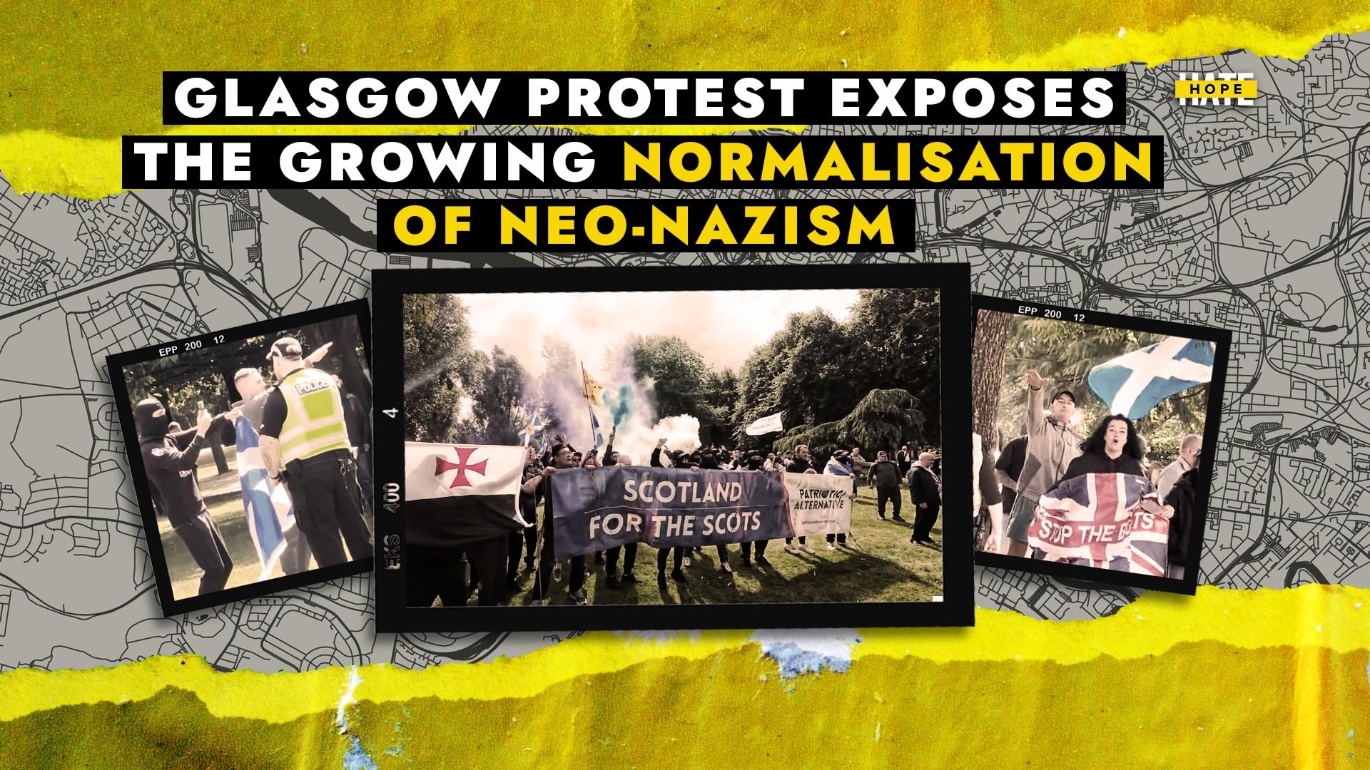 Glasgow protest exposes the growing normalisation of neo-Nazism – HOPE not hate