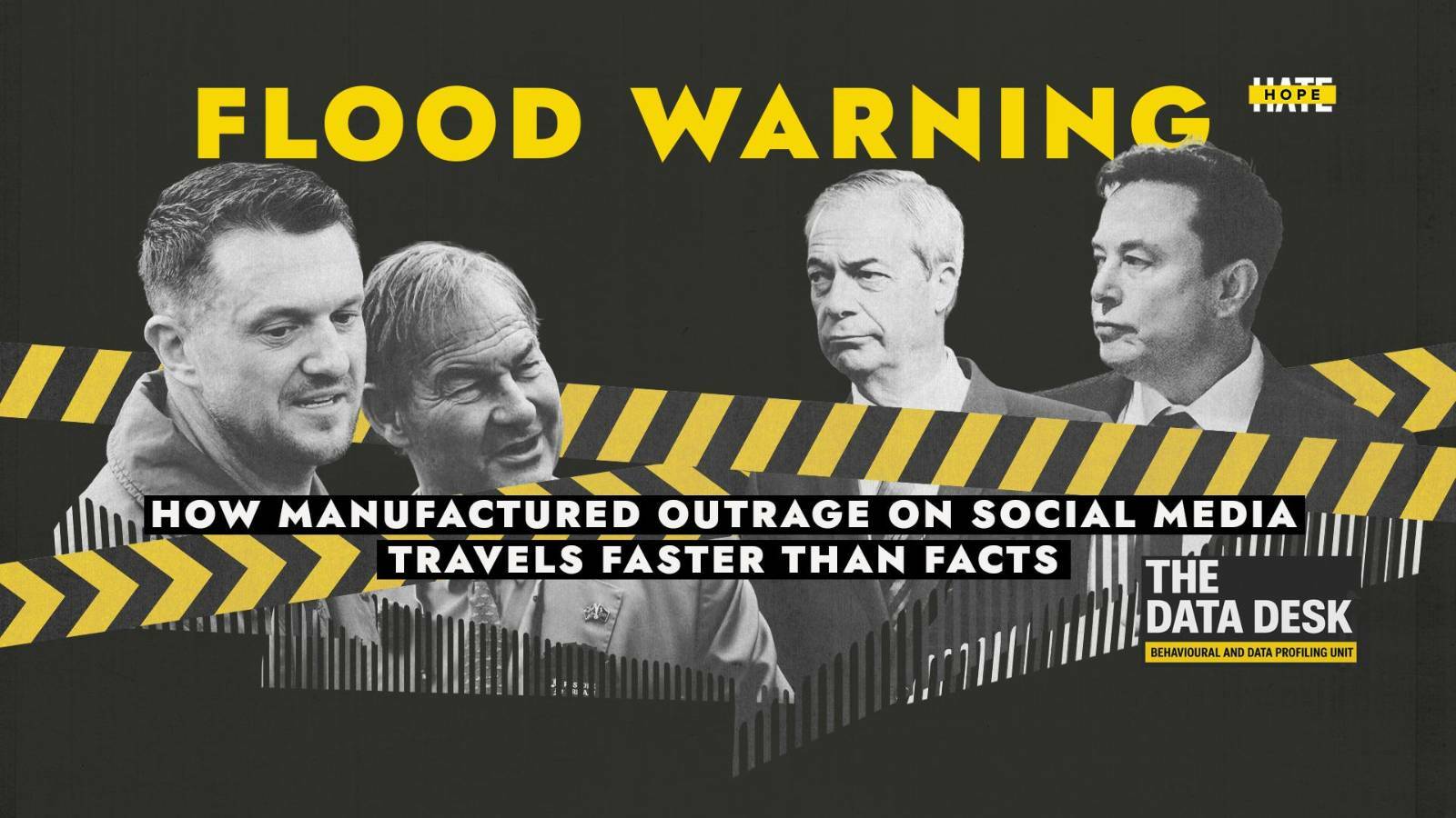 Flood warning - How manufactured outrage on social media travels faster than facts – HOPE not hate